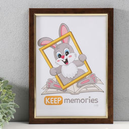 Фоторамка пластик "Плаза" 21х30 см (пластик), 2014-24BVM