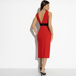 Платье Позирую как модель (с брошкой) - Charutti фото 11