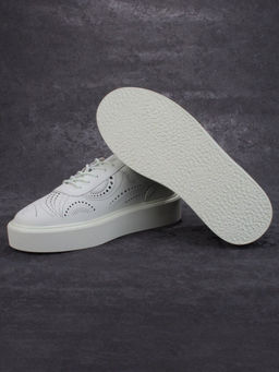 05-PDD166-3 LT.GREEN Кроссовки женские (натуральная кожа)