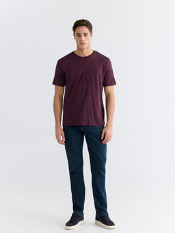 Bisiklet Yaka Penye Erkek Ti??rt