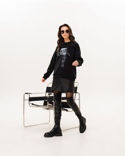 Свитшот с начёсом и шёлкографией - Sahar art lab фото 7