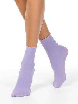 CONTE Носки FANTASY в полоску с люрексом nero  19С-25СП