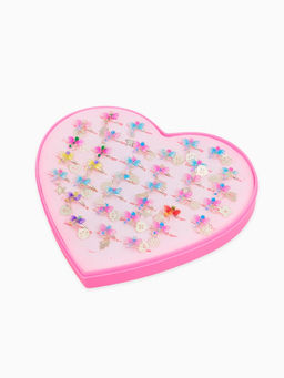 Цена за 36 шт. Кольцо «Выбражулька. Стрекоза с подвеской», МИКС, безразмерное