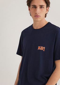 Mavi Logo Bask?l? Lacivert Ti??rt фото 2