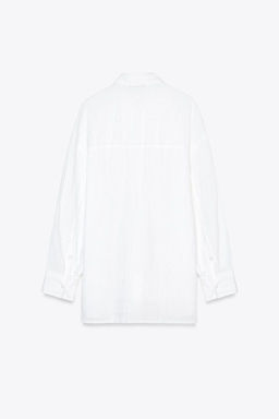 100% LINEN SHIRT - Zara фото 6