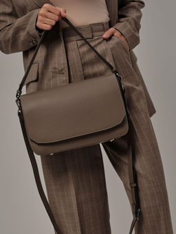 Сумка на плечо Deboro 30512 тауп