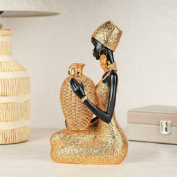 Статуэтка Африканка 12х12х22см / LY222304-A /уп 16/ - Галеонтрейд фото 3