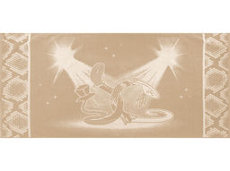 6с102.511ж2 Танго вдвоём(лён3) Полотенце махровое 67х150см