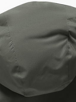 Парка зимняя подростковая для мальчика с капюшоном цвета хаки 9533Kh - Valianly фото 12