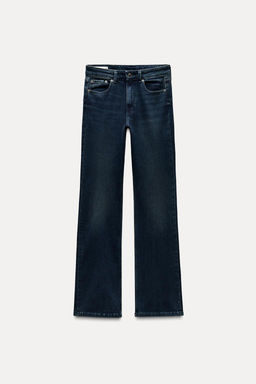 ZW COLLECTION BOOTCUT FULL LENGTH MID-WAIST JEANS - Zara фото 6