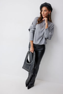 Джемпер LYUSHe 4209 серый  фото 8