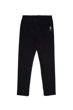 K_z _ocuk Siyah Tayt Sepette S_rpriz _ndirim - U.s. polo assn фото 2