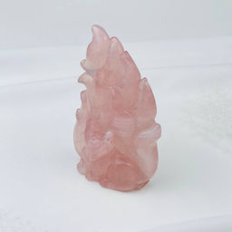 Лиса "Кицунэ" из Розового кварца