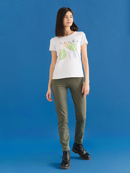 Футболка женская W1-653 LP - Глория Трикотаж фото 5