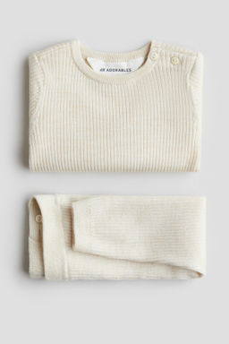 Conjunto de 2 piezas en lana merino - H&m фото 3