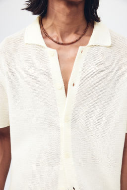 Camisa en punto calado Regular Fit - H&m фото 9