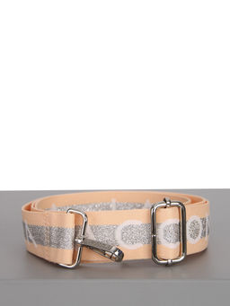 LACCOMA ремень 1000-3,8-абрикосовый полиэстр