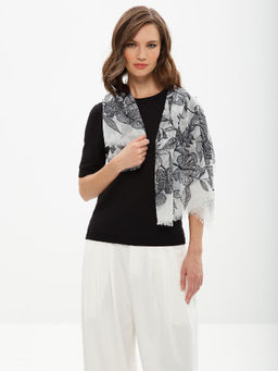 Платок жен. хл+мод 115х115 LLY19-119-01 - Labbra фото 3