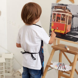 Фартук детский Этель Cosmoman, 49 х 39 см  фото 4