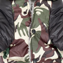 Комбинезон для собак Камуфляжна меховом подкладе, размер S (ДС 25, ОШ 25, ОГ 35 см) - Simaland фото 11