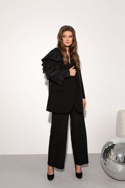 Костюм AURA 9123-164 черный  фото 2