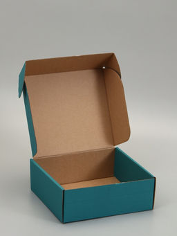 Цена за 50 шт. Коробка самосборная, изумрудная, 26 х 24 х 10 см