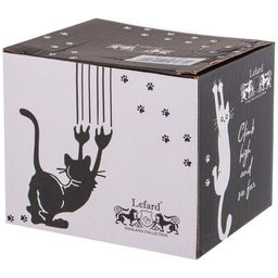 КРУЖКА С СИЛИКОНОВОЙ КРЫШКОЙ КОТОМАНИЯ 380МЛ - Lefard фото 2