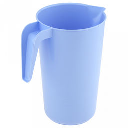 "Садовник" Кувшин пластмассовый 1,2л, h19,5см, светло-голубой, ГОСТ Р 50962-96 (Россия)