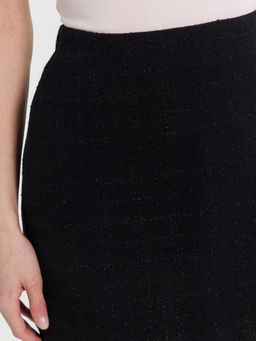 ЮБКА ЖЕНСКАЯ клетка на черном 152805 - Mark formelle фото 6