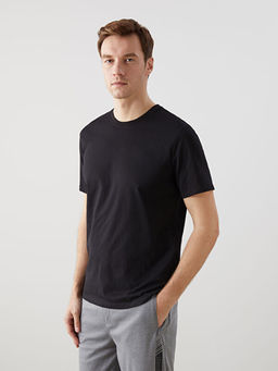 Bisiklet Yaka Penye Erkek Ti??rt