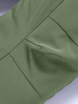 Горнолыжный костюм Valianly детский для мальчика цвета хаки 9201Kh  фото 22