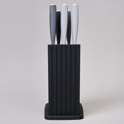 НАБОР НОЖЕЙ AGNESS НА ПЛАСТИКОВОЙ ПОДСТАВКЕ, 6 ПРЕДМЕТОВ  фото 4