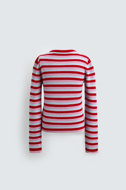 GOOFY PATCH STRIPED SWEATER HARRY LAMBERT FOR ZARA X DISNEY  фото 2