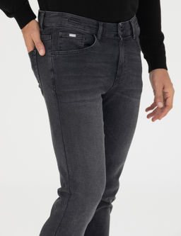 Черные джинсовые брюки узкого кроя - Cacharel фото 5