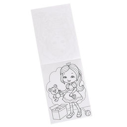 Раскраска для девочек 100 листов. Добрые принцессы, для детских садов и центров развития