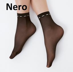SISI calz. TULLE носки - nero