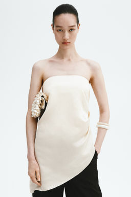 Top bandeau de sat?n - H&m фото 7