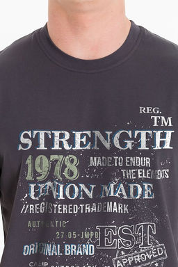 Футболка М125073Па графит - Елена фото 3