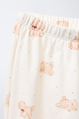 AGES 6-14 / PUPPY PRINT PYJAMAS - Zara фото 8
