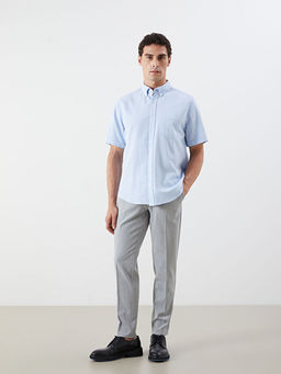 Regular Fit K?sa Kollu Arm?rl? Erkek G?mlek