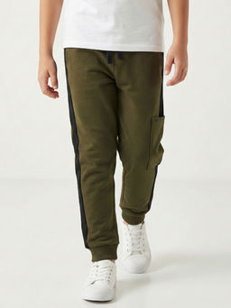 Брюки спортивные 22-4440 хаки