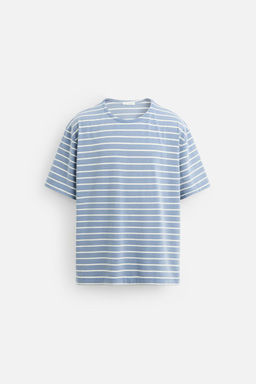 STRIPED JACQUARD T-SHIRT - Zara фото 6