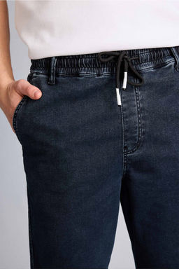 Yumu_ak Dokulu Wide Leg Jean Pantolon - Defacto фото 4