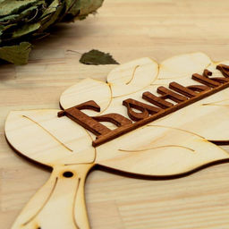 Табличка для бани и сауны «Банька», 30×17 см, деревянная, «Добропаровъ»