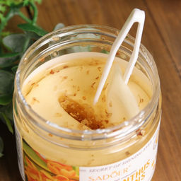 Патчи тканевые для глаз с лепестками золотого османтуса 80 шт.