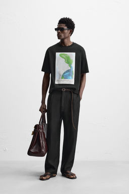 WATERCOLOUR PRINT SWEATSHIRT