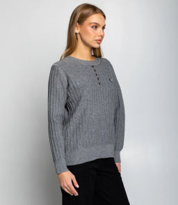 Джемпер #КТ8201 (5), серый - Dommod фото 2