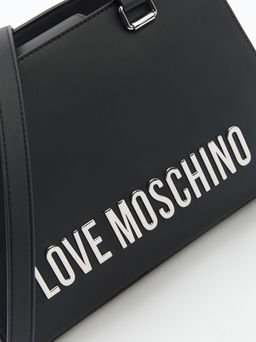 Женский тоут LOVE MOSCHINO BOLD LOVE Артикул 4376372, черный  фото 3