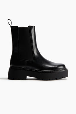 Botas Chelsea con suela gruesa