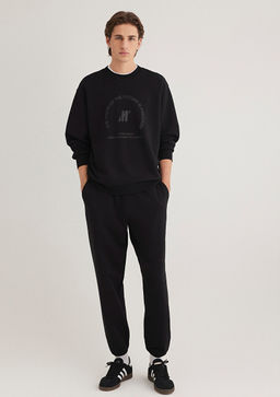 Mavi Pro Bask?l? Siyah Sweatshirt  фото 4